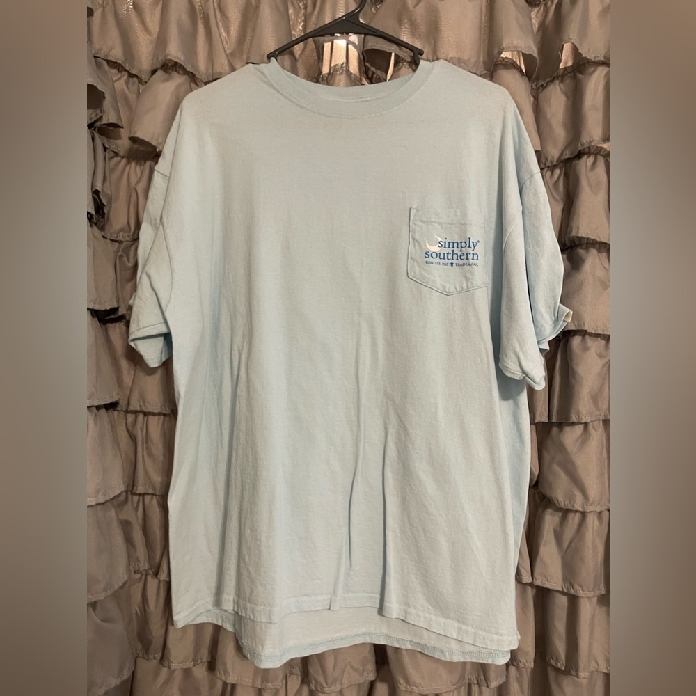 Simply Southern | Blue Short Sleeve Tee